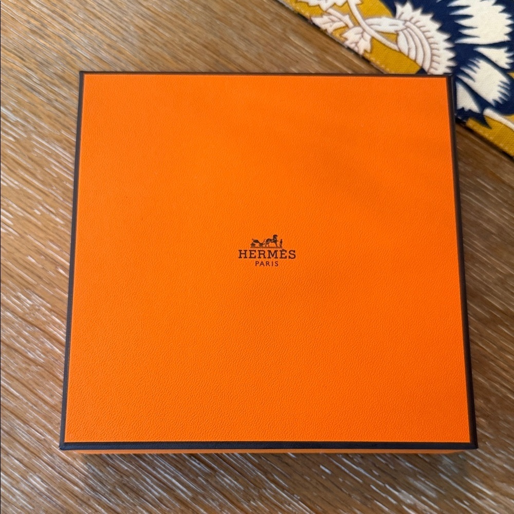 Hermes Orange Accessory Box